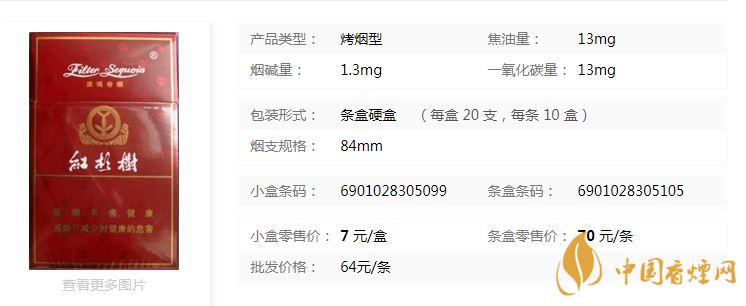 紅杉樹精品香煙多少錢？紅杉樹精品香煙價格一覽