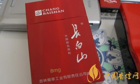 長白山(銀)香煙價格表圖，長白山銀多少錢